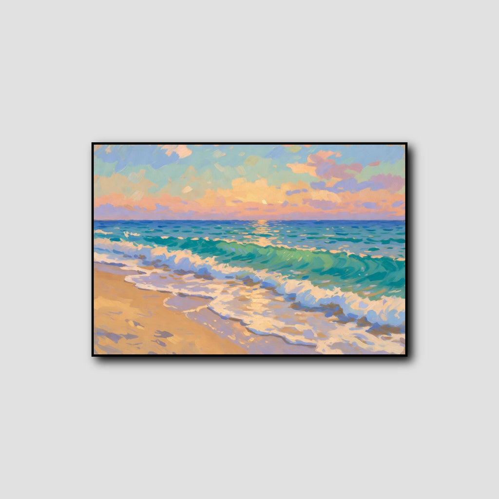 Peinture Plage de Sable style 1