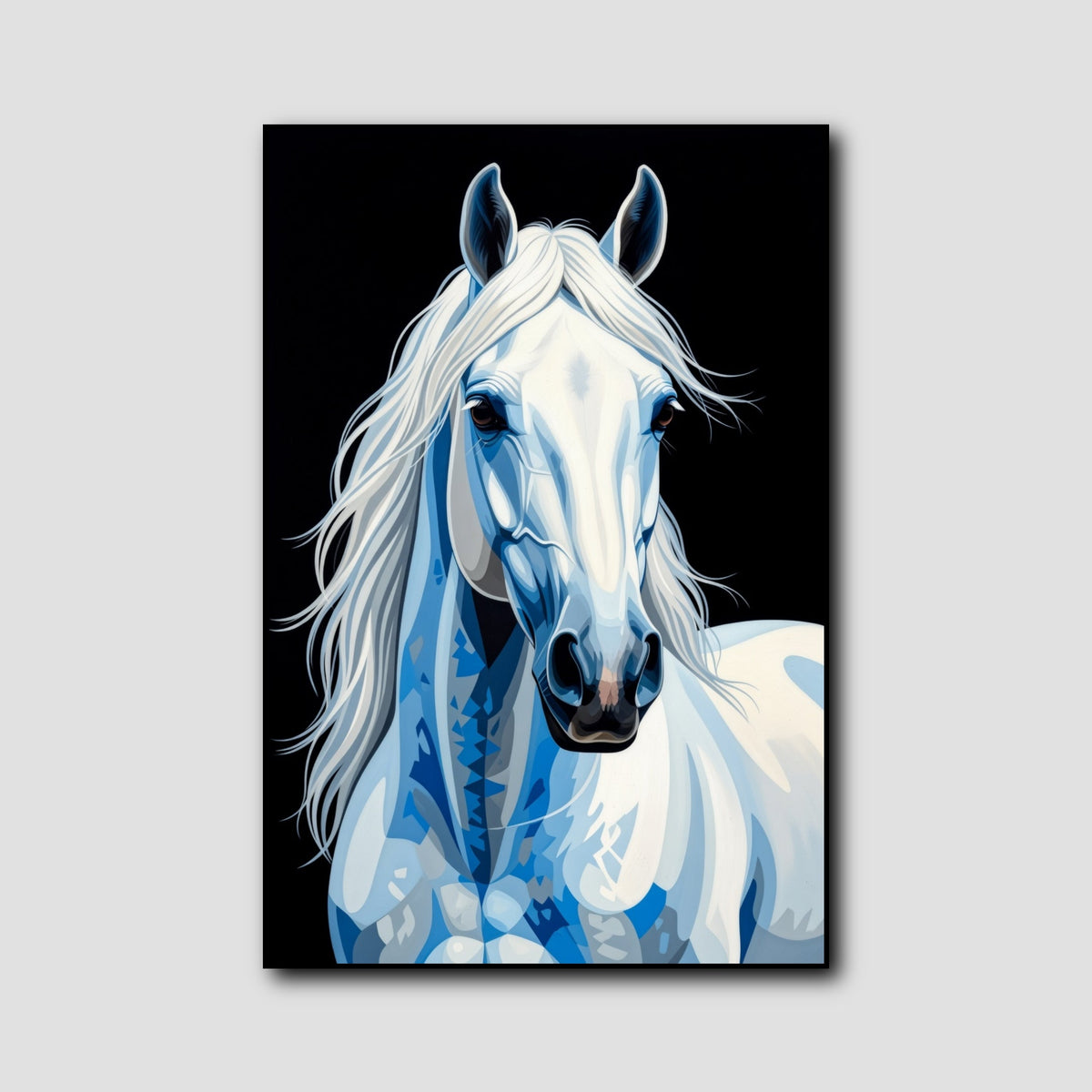 Peinture Tête de Cheval style 1