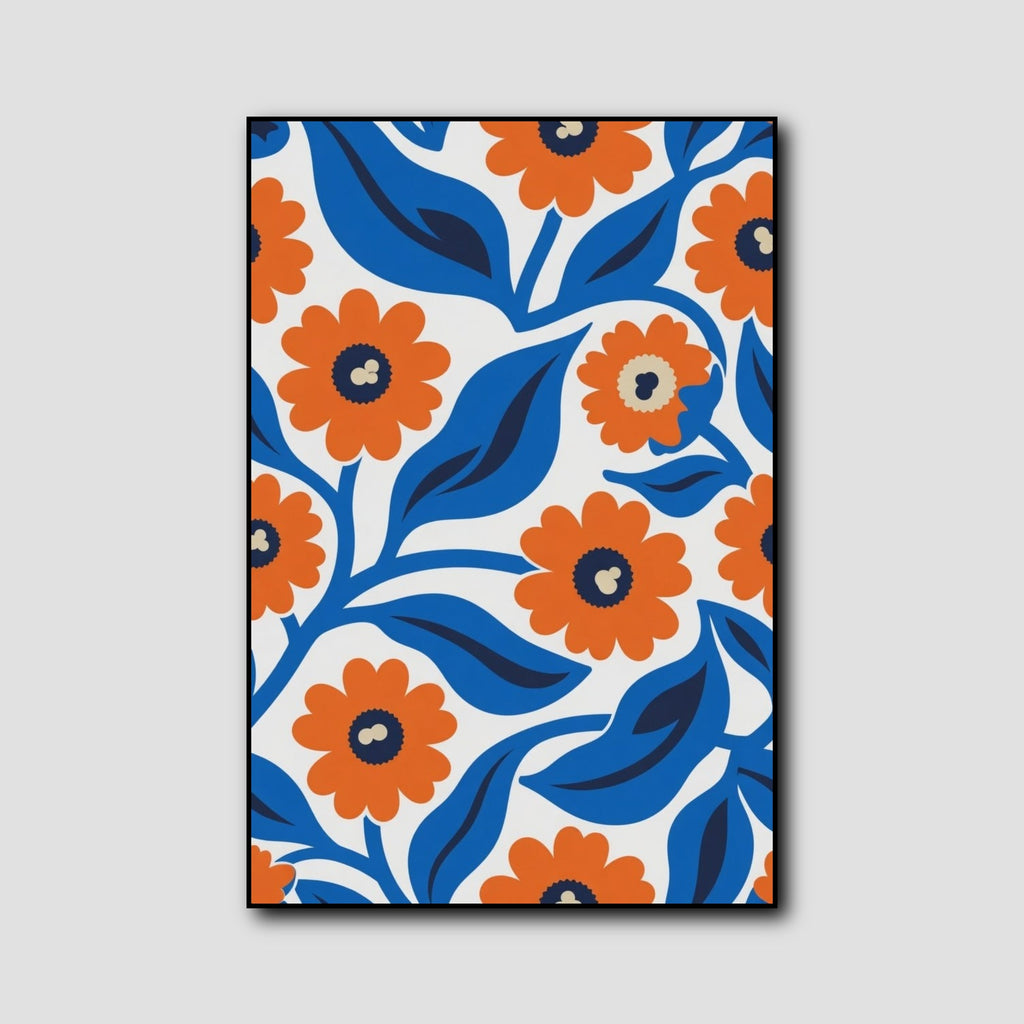 Peinture de Fleurs Abstraite style 2