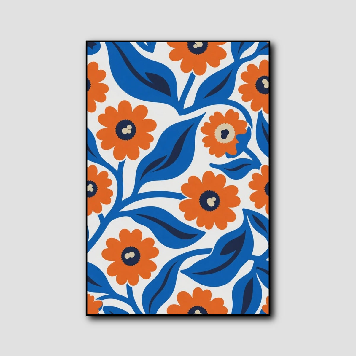 Peinture de Fleurs Abstraite style 2