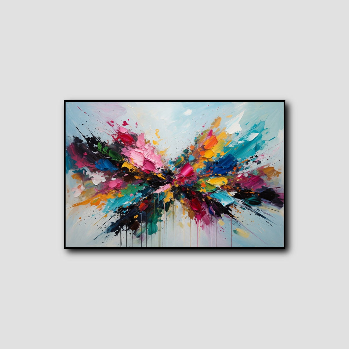 Tableau Abstrait Multicolore style 1