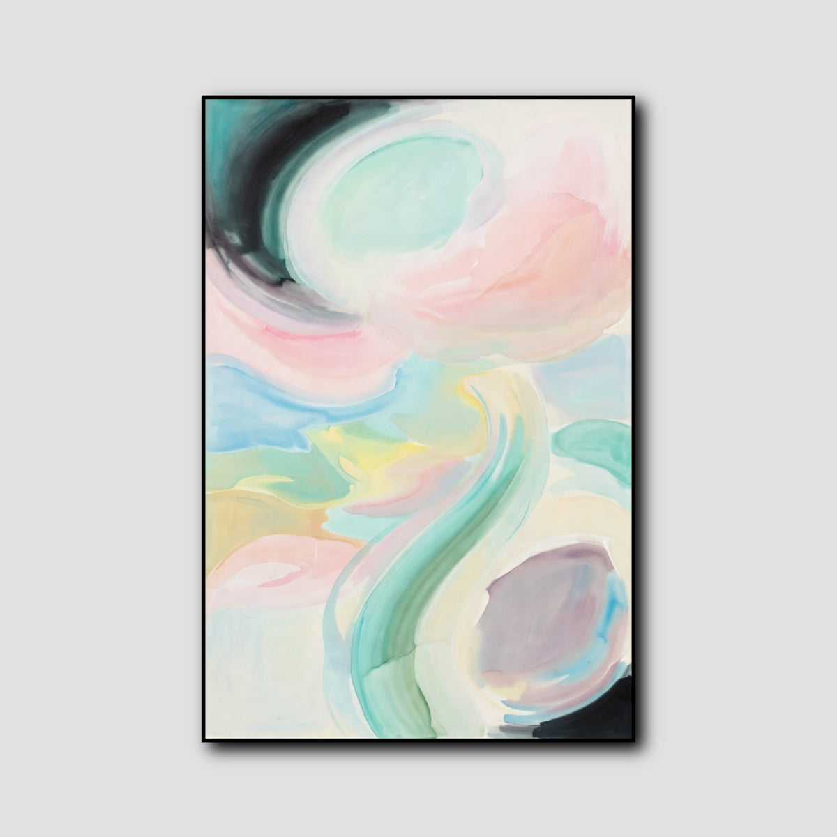 Tableau Abstrait Pastel style 1