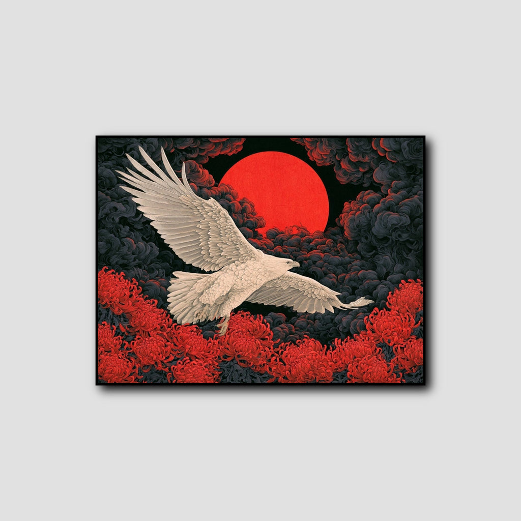 Tableau Aigle en Vol style 1
