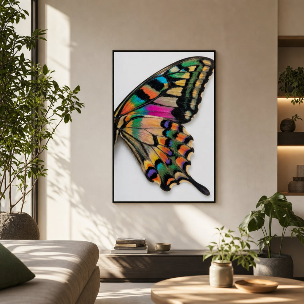 Tableau Aile de Papillon pour salon