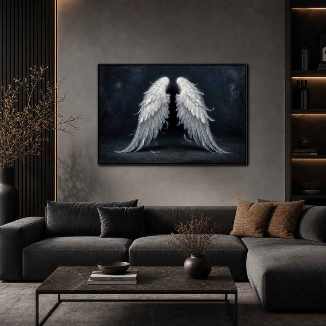 Tableau Ailes d’Ange pour salon