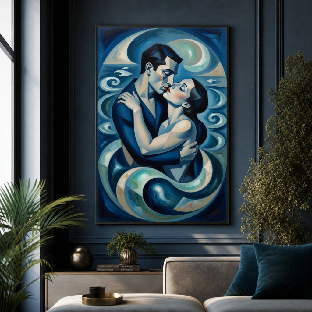 Tableau Amour Moderne pour salon