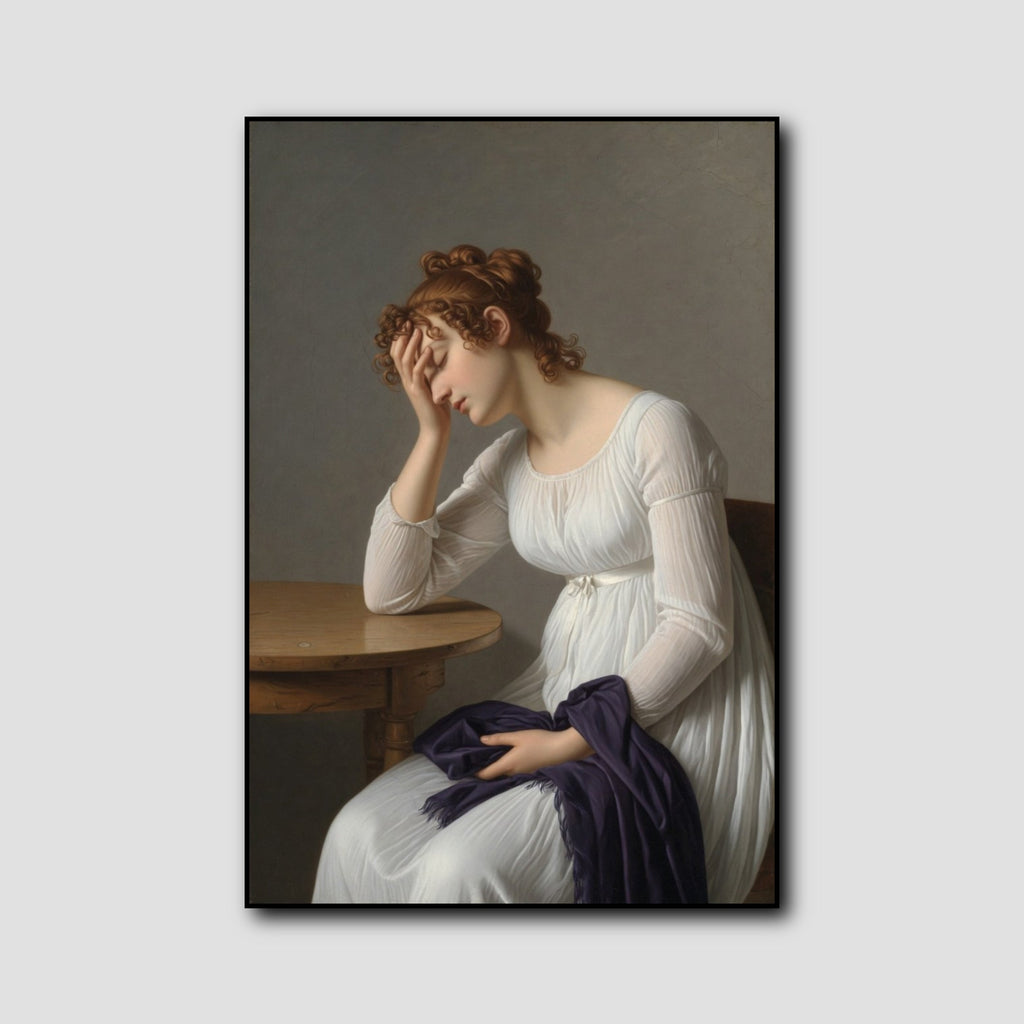 Tableau Ancien Femme style 1