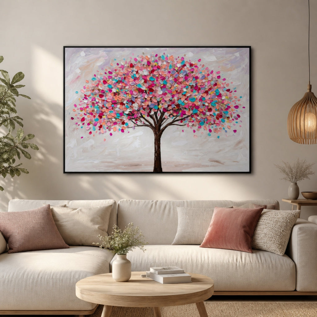 Tableau Arbre de Vie Moderne pour salon