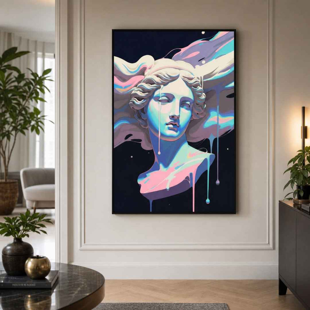 Tableau Athena Pop Art pour salon