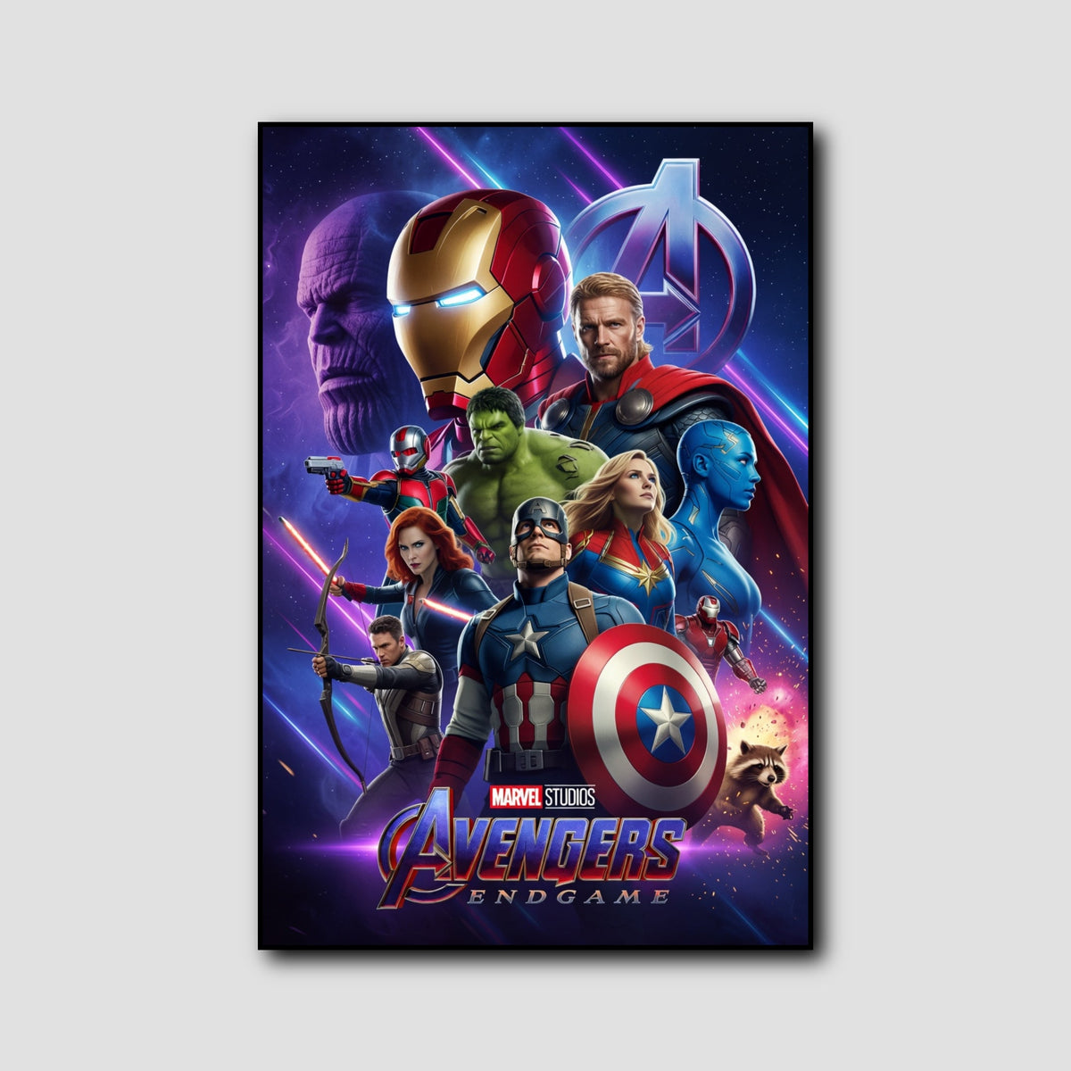 Tableau Avengers End Game style 1