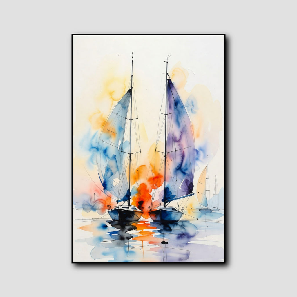 Tableau Bateau Moderne style 1