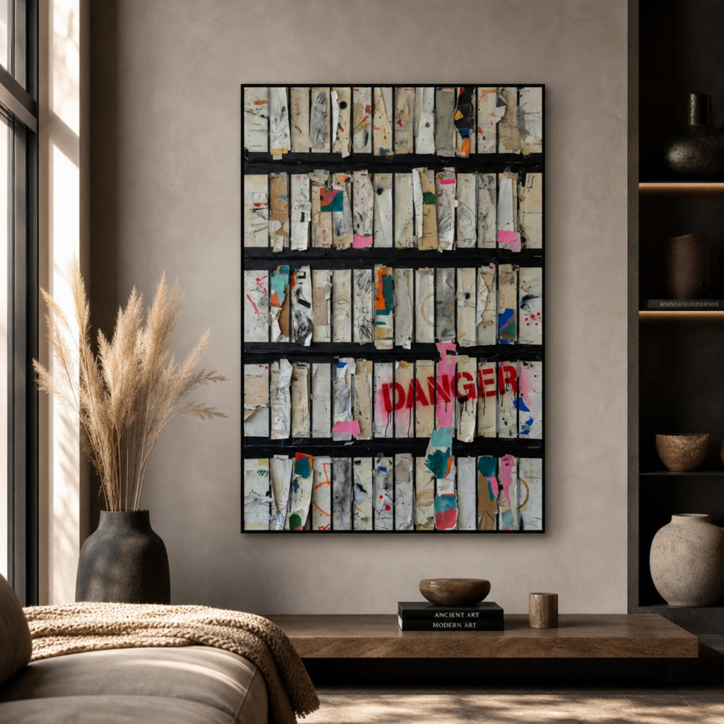 Tableau Bibliothèque pour salon