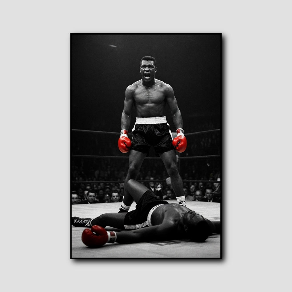 Tableau Boxe Muhammad Ali style 1