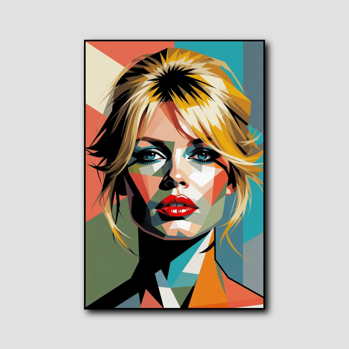Tableau Brigitte Bardot Pop Art style 1