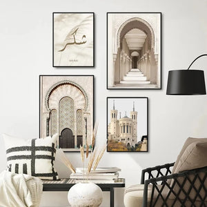 Tableau Calligraphie Arabe salon