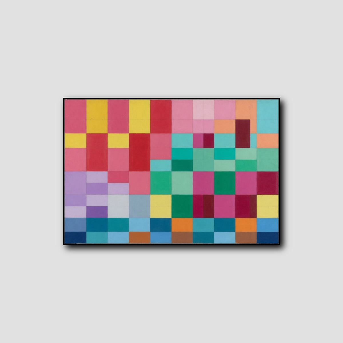 Tableau Carré Couleur style 1
