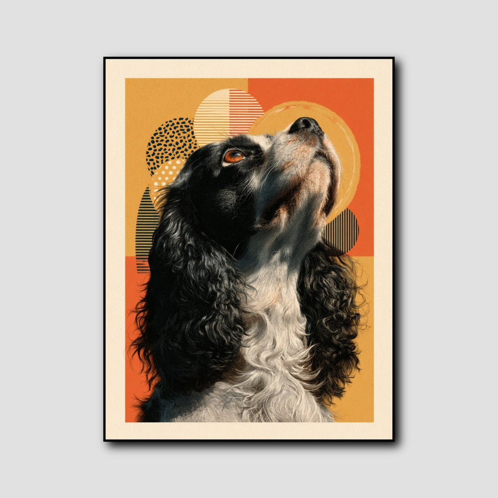 Tableau Cavalier King Charles style 1