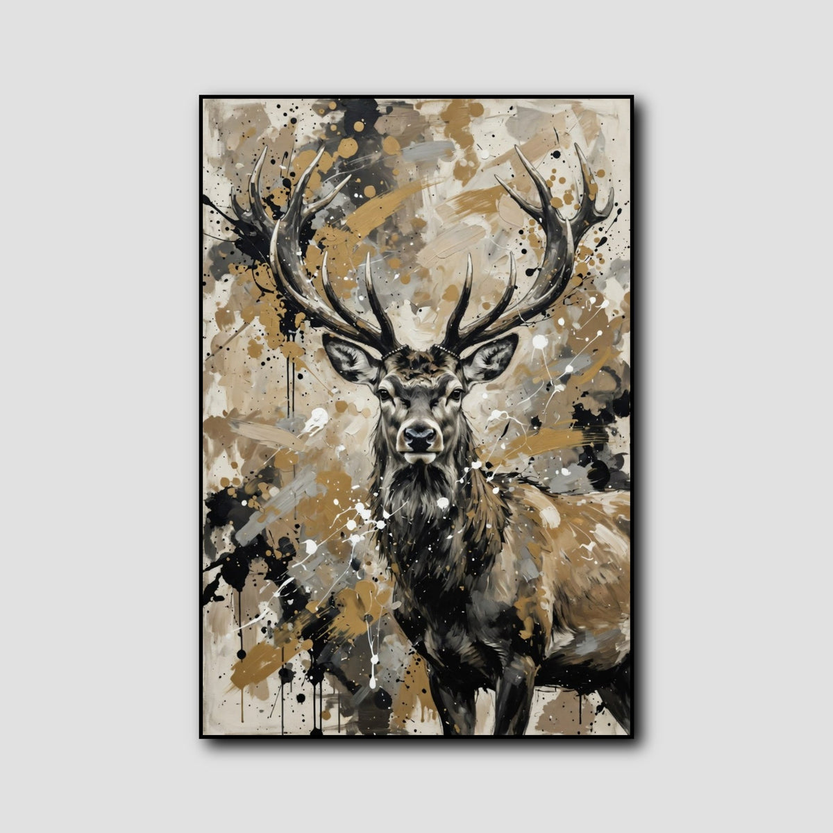 Tableau Cerf Moderne style 1