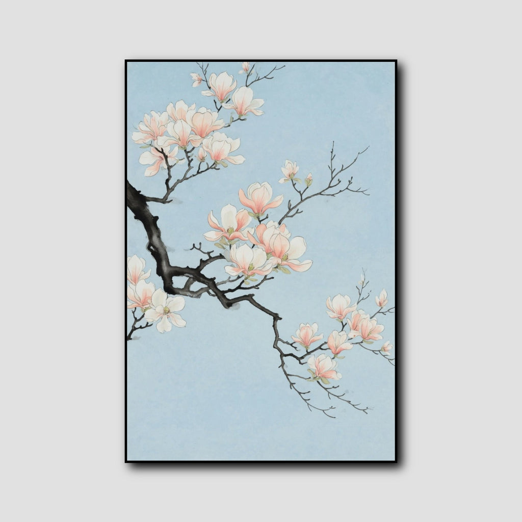 Tableau Cerisier Japonais Sakura style 1