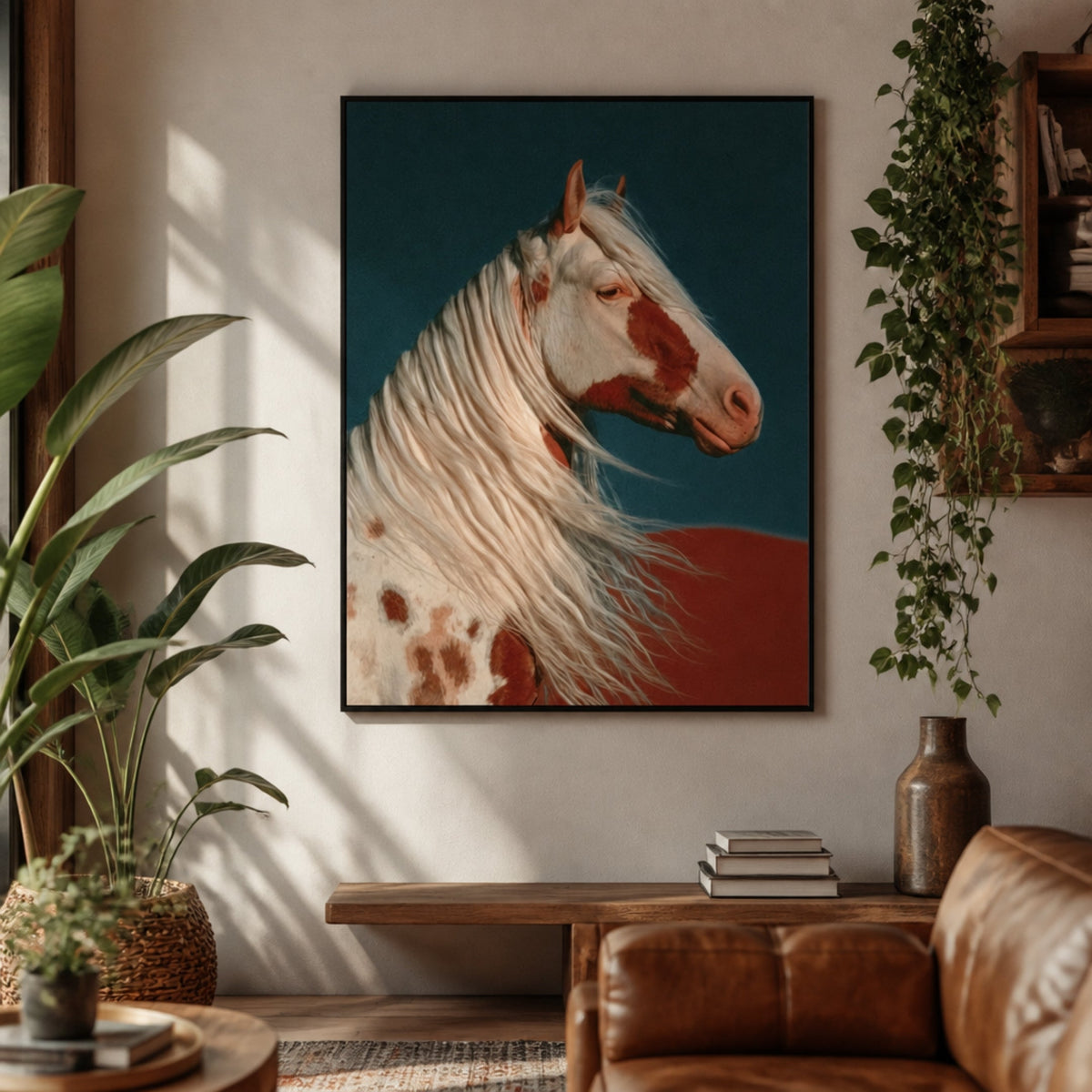 Tableau Cheval Original pour salon