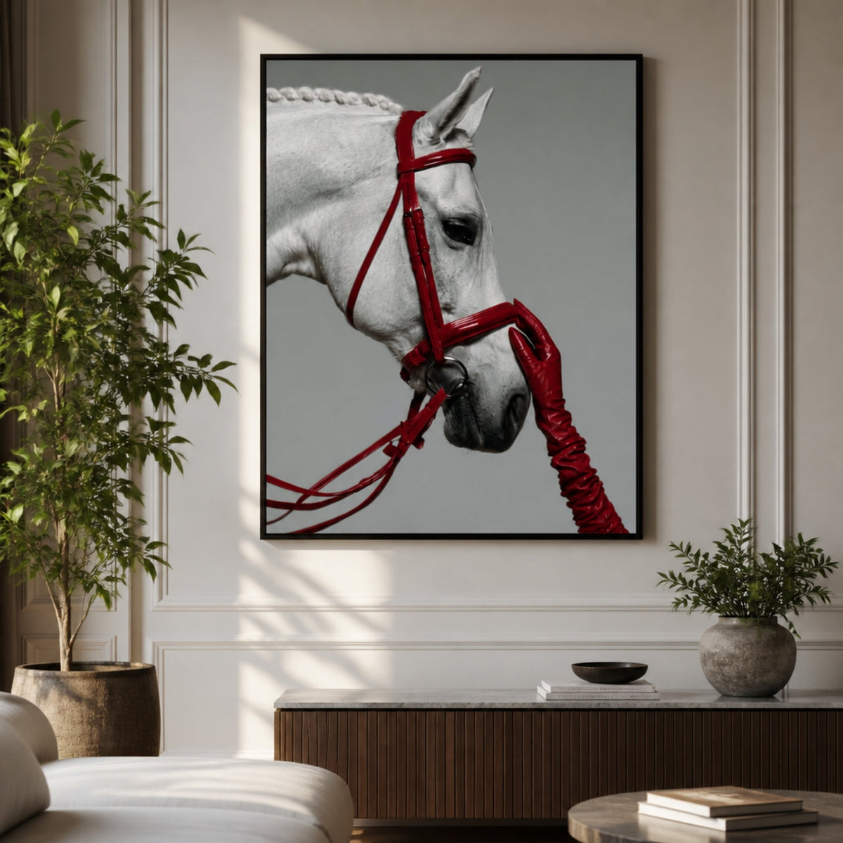 Tableau Cheval Photo pour salon