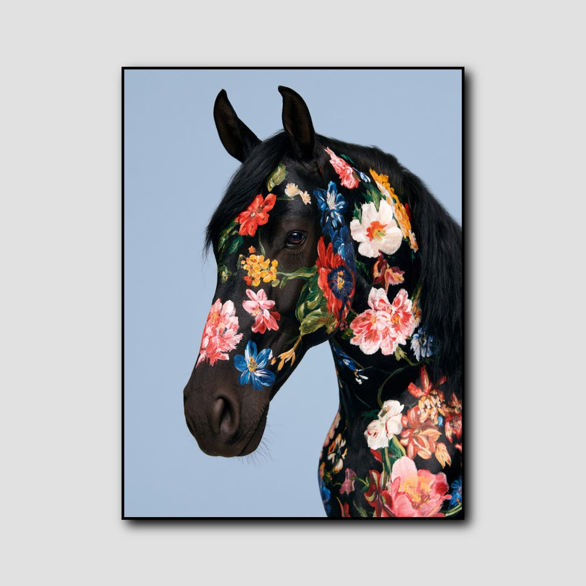 Tableau Cheval Pop Art style 1