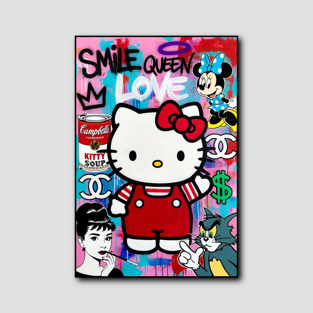 Tableau Coloré Kawaii style 1