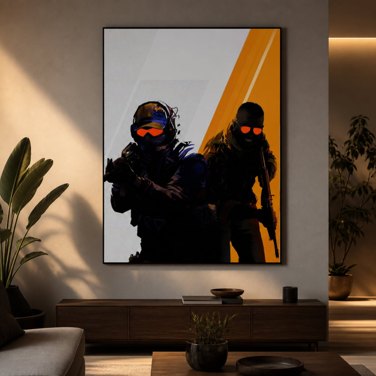 Tableau Counter Strike pour salon