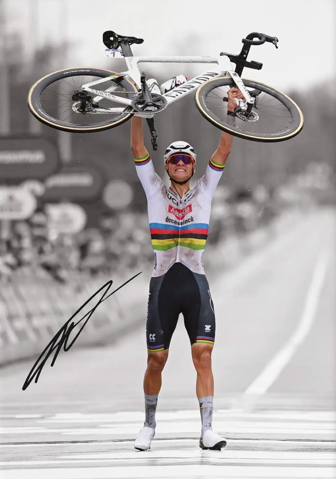 Tableau Cycliste Victoire style 2