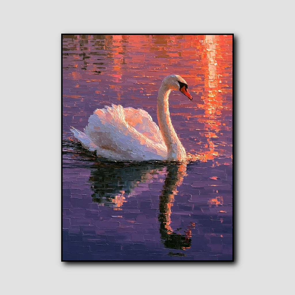 Tableau Cygne style 1