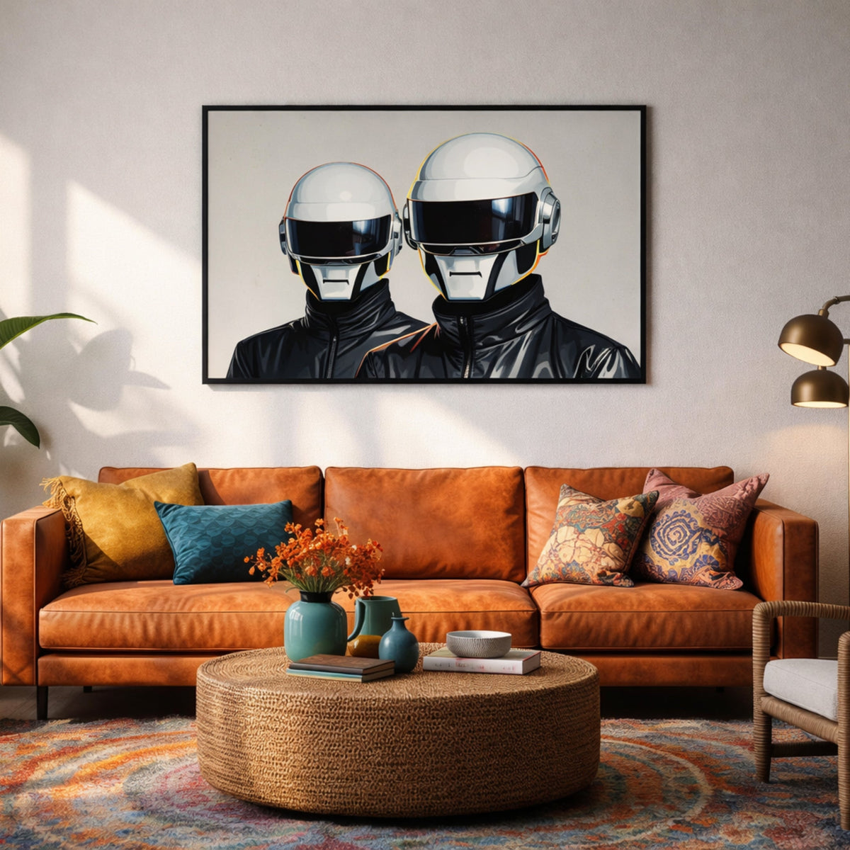 Tableau Daft Punk pour salon