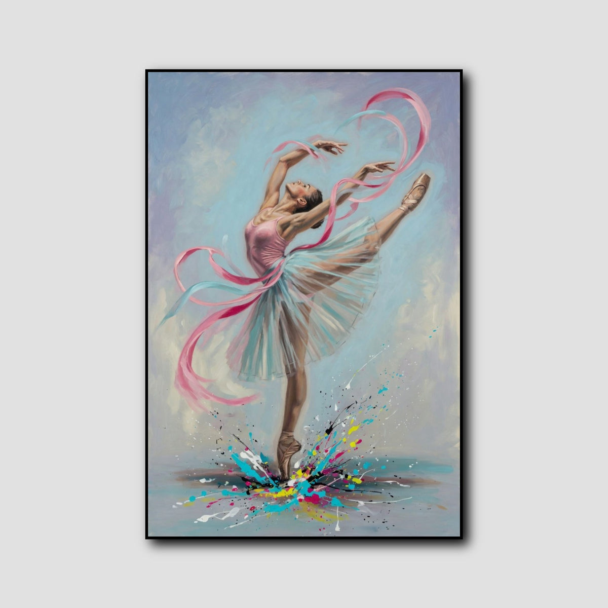 Tableau Danseuse Ballerine style 1