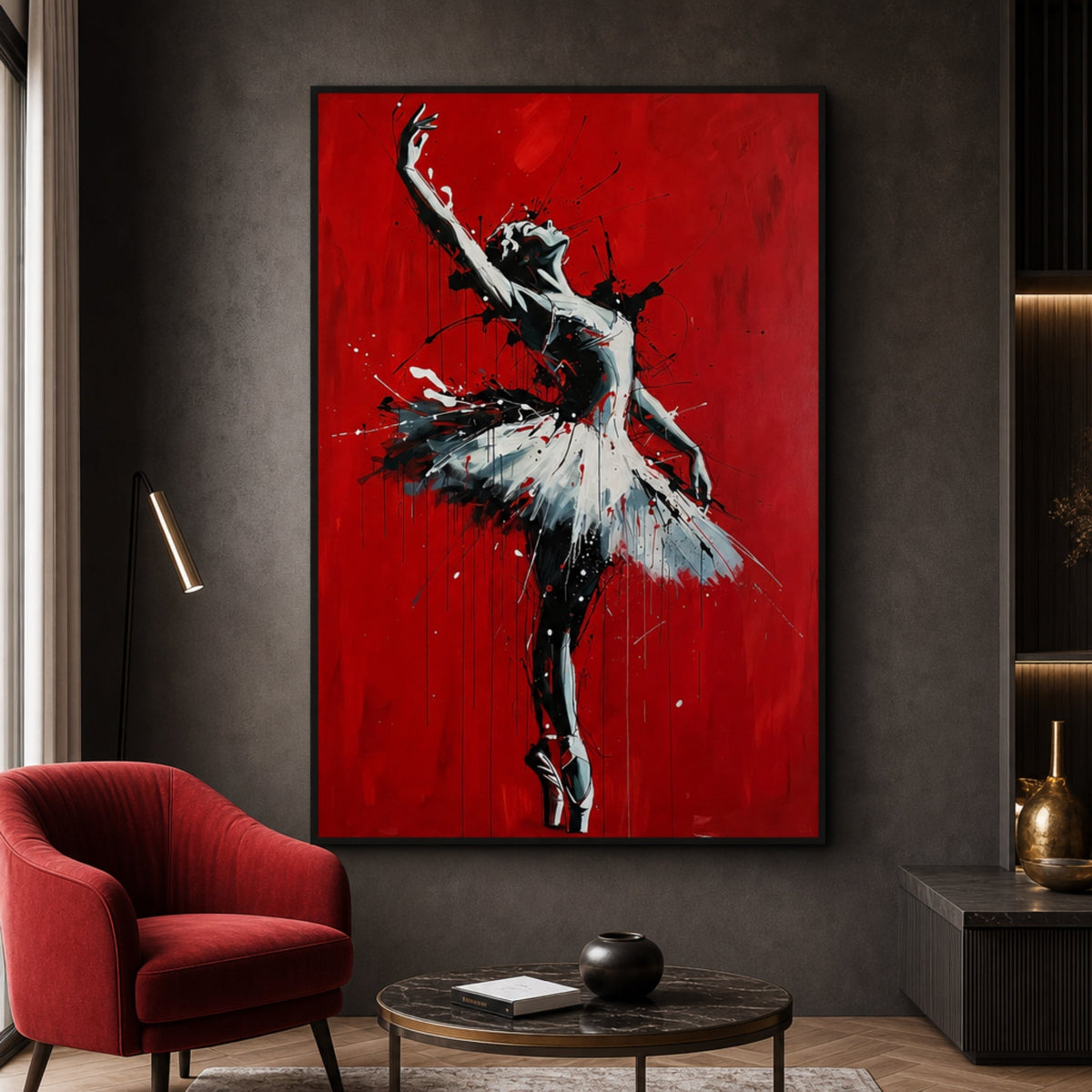 Tableau Danseuse Classique pour salon