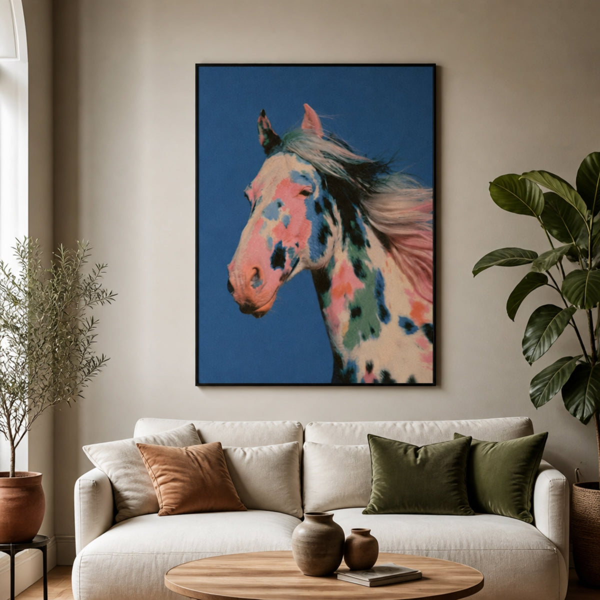Tableau Déco Cheval pour salon
