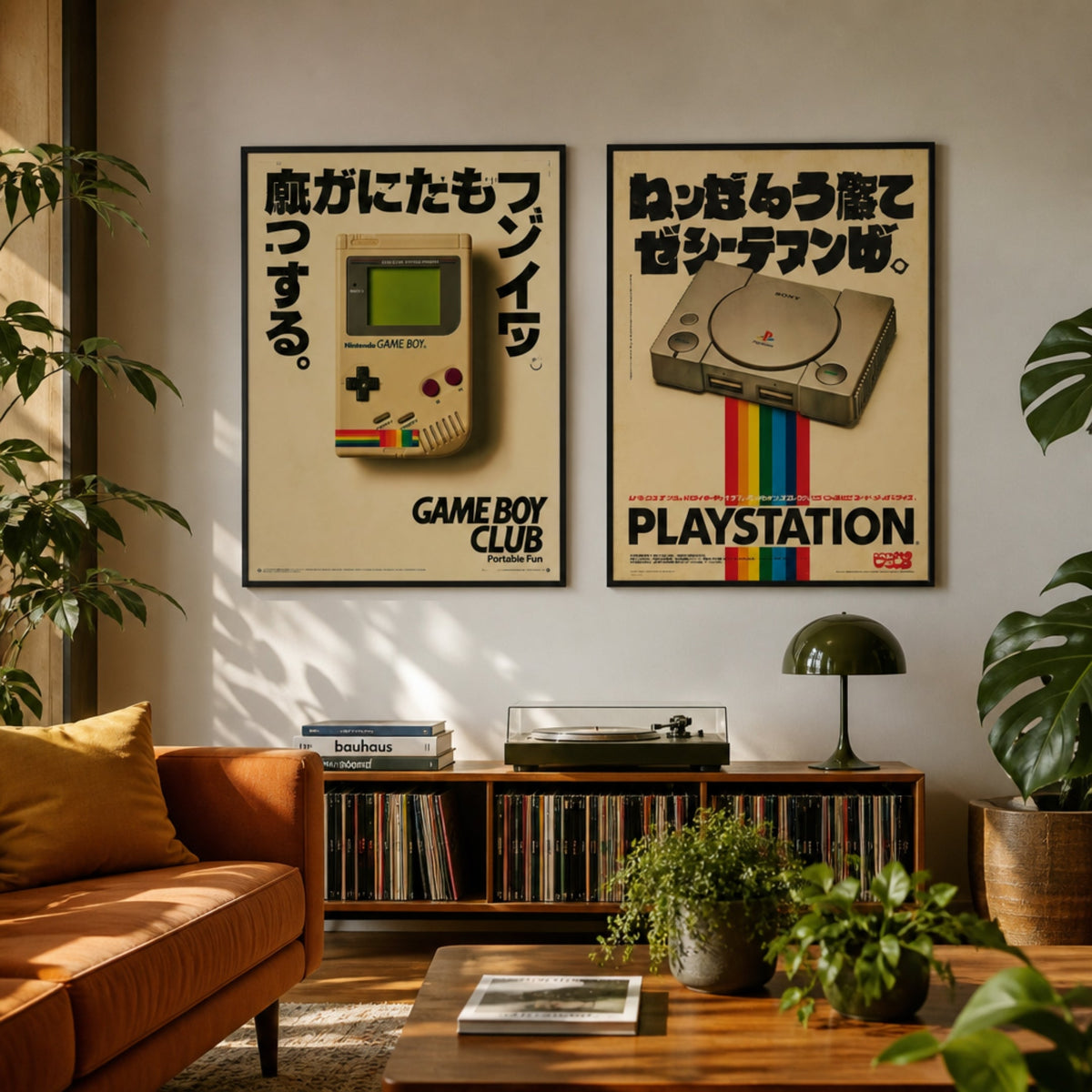 Tableau Déco Retro Gaming dans salon
