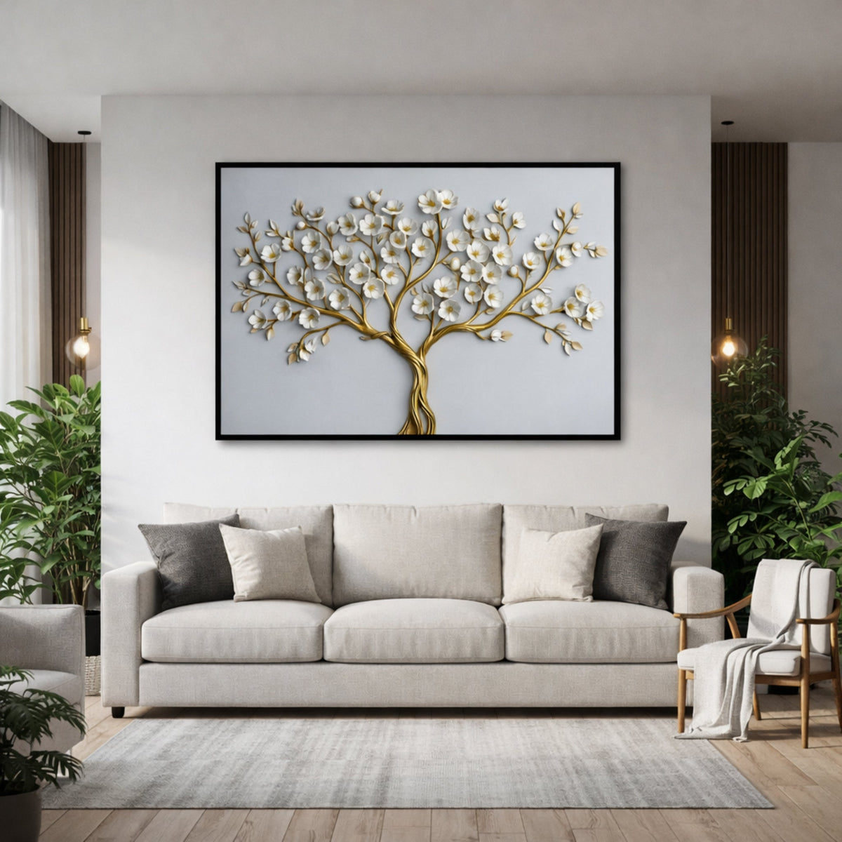 Tableau Décoratif en Relief pour salon