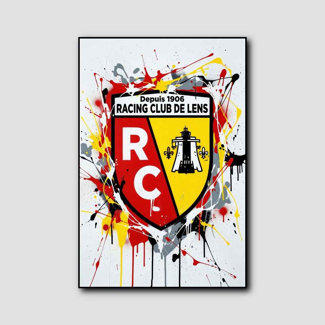Tableau Décoration RC Lens style 1