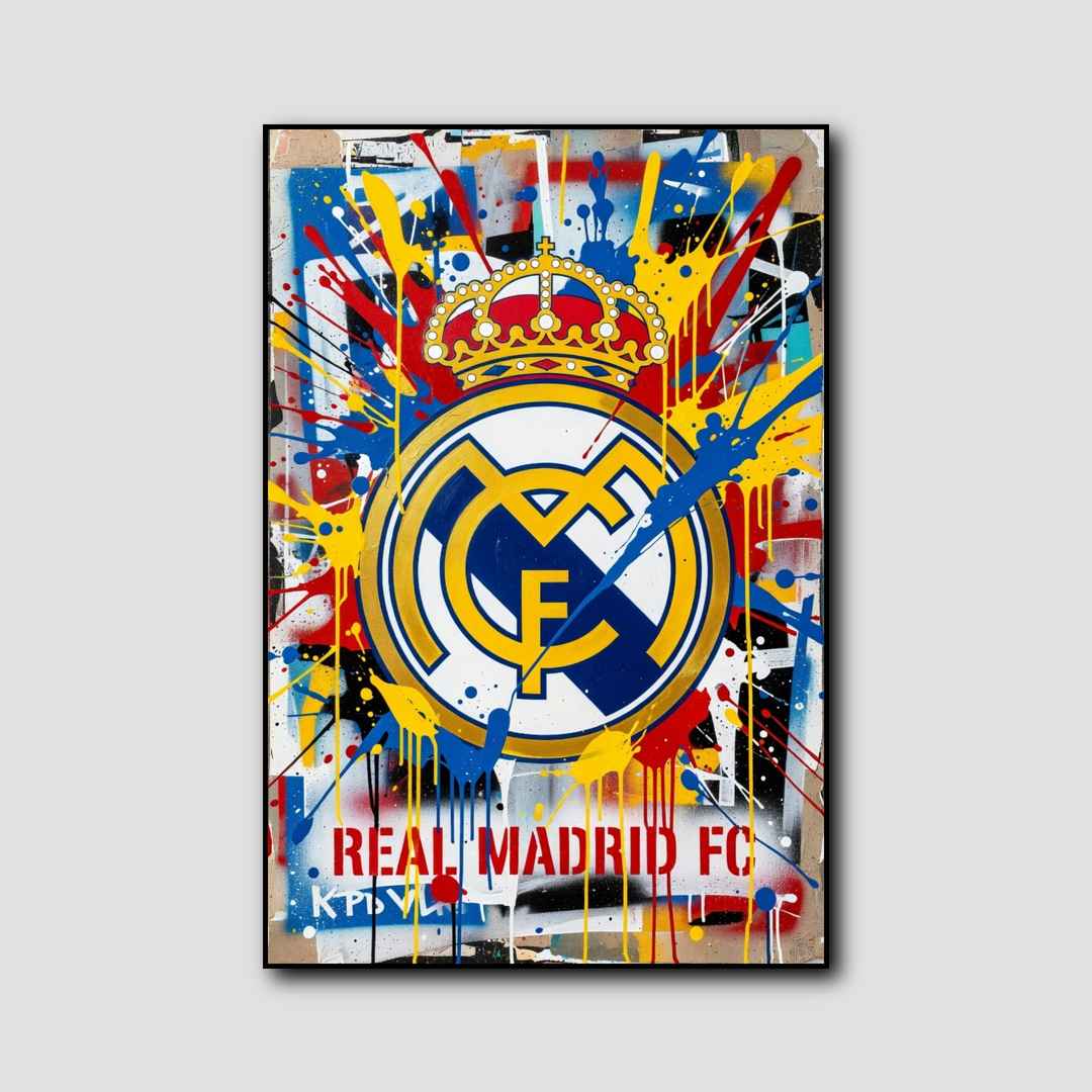 Tableau Decoration Real Madrid style 1