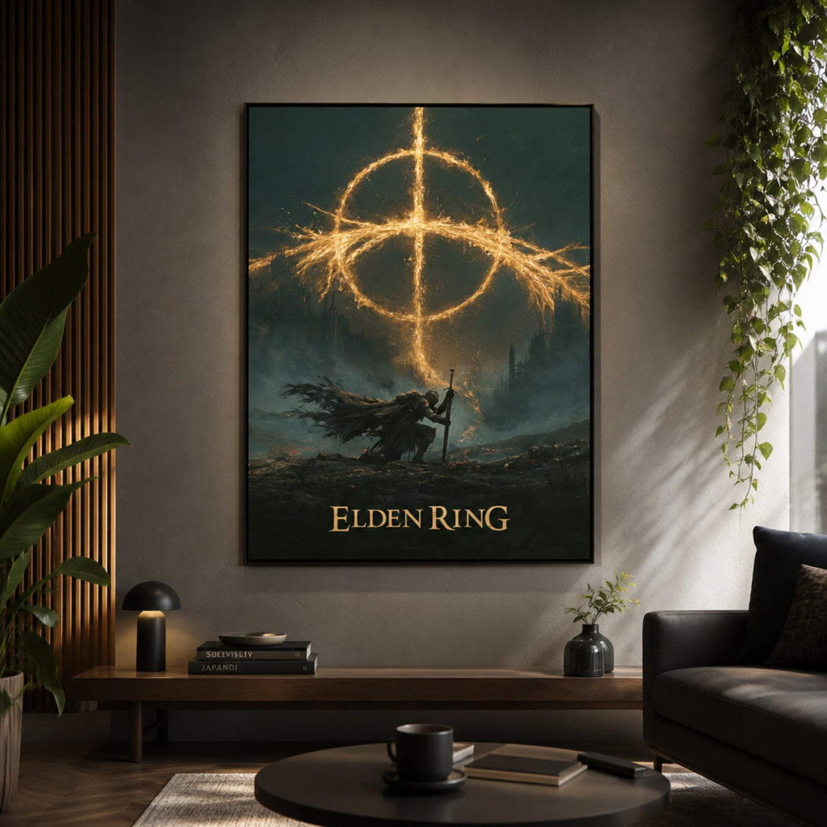 Tableau Elden Ring Fantasy pour salon