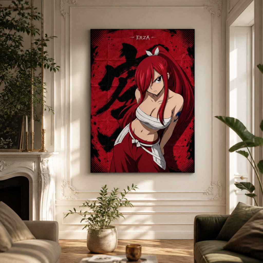 Tableau Fairy Tail pour salon