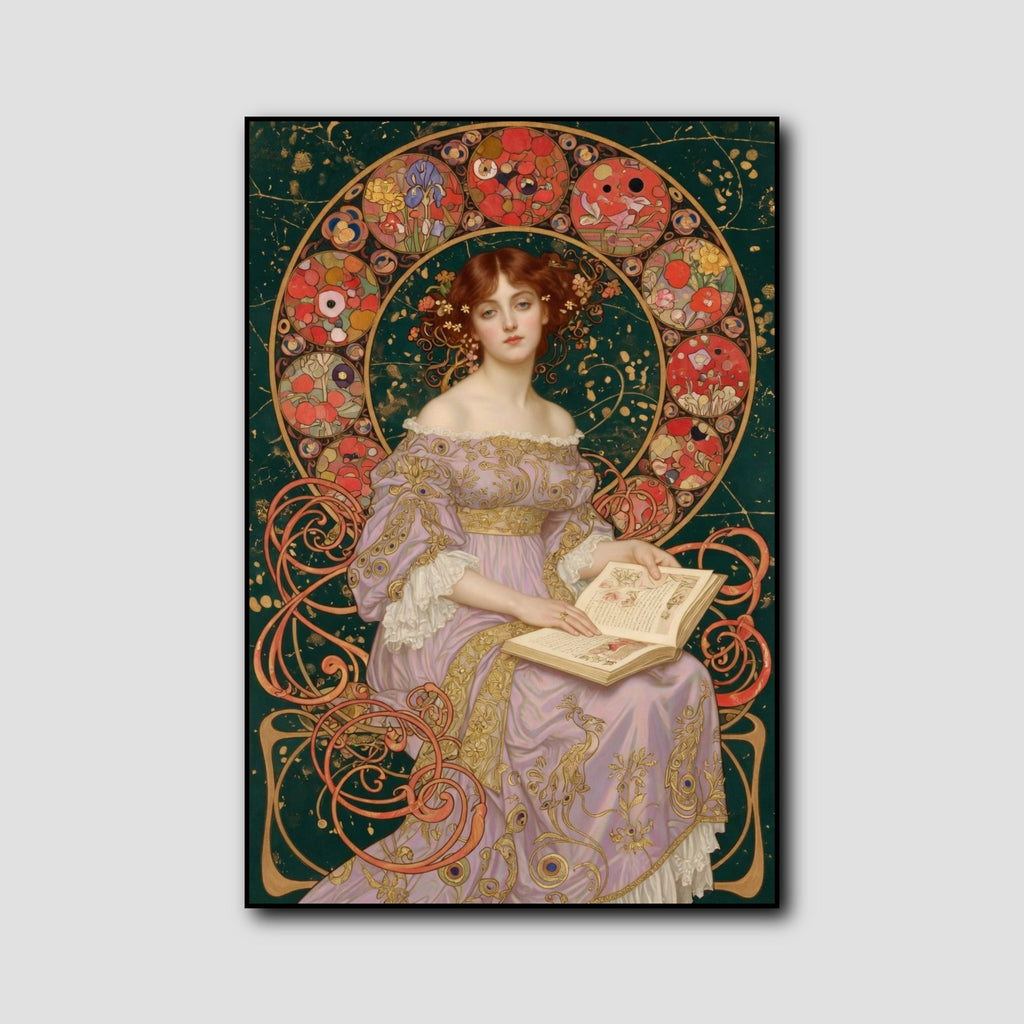 Tableau Femme Art Deco style 1
