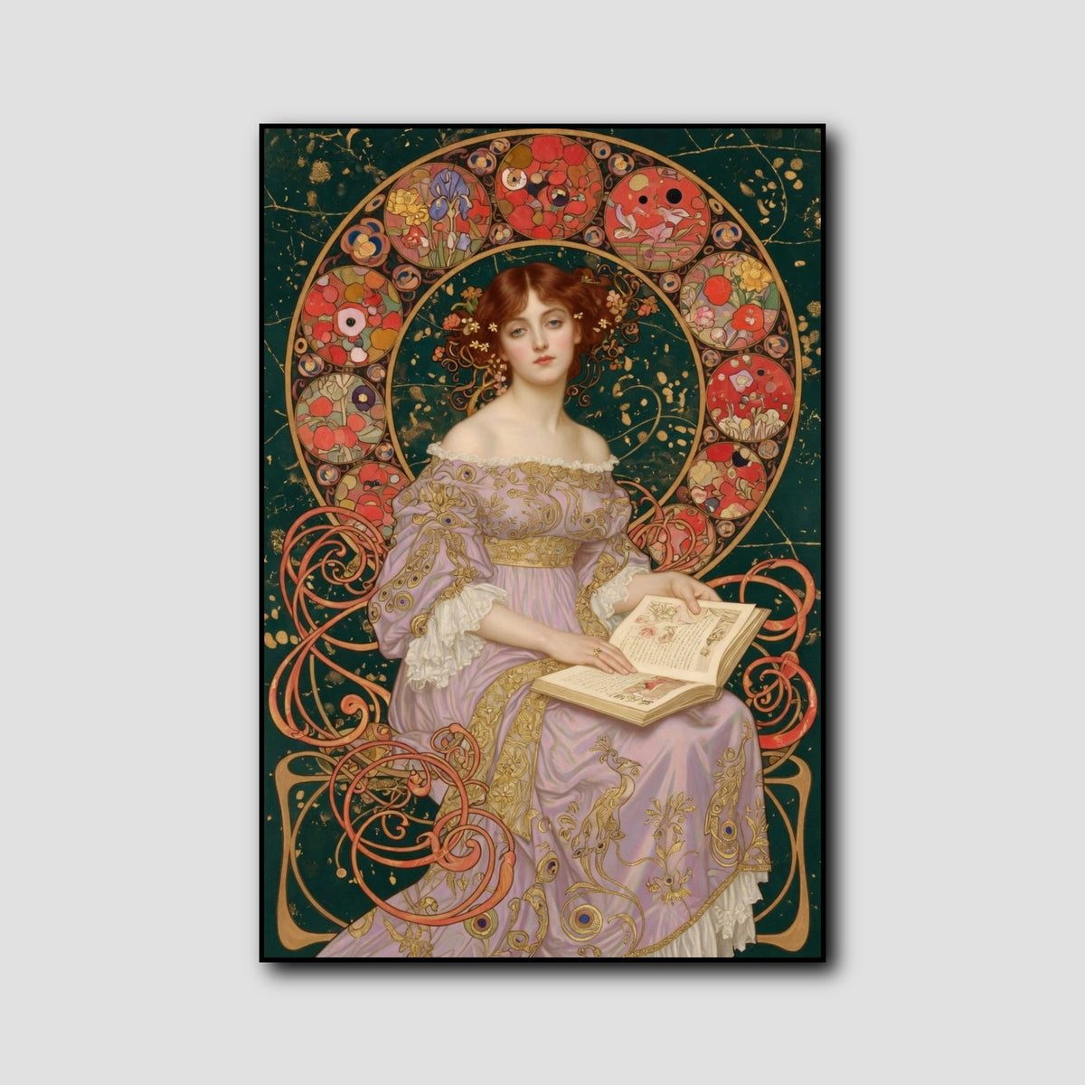 Tableau Femme Art Deco style 1