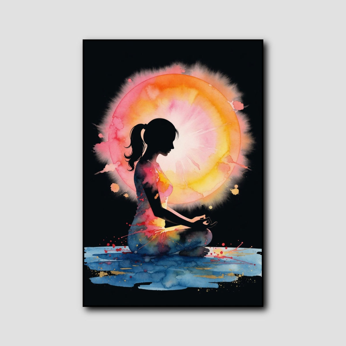 Tableau Femme Zen style 1