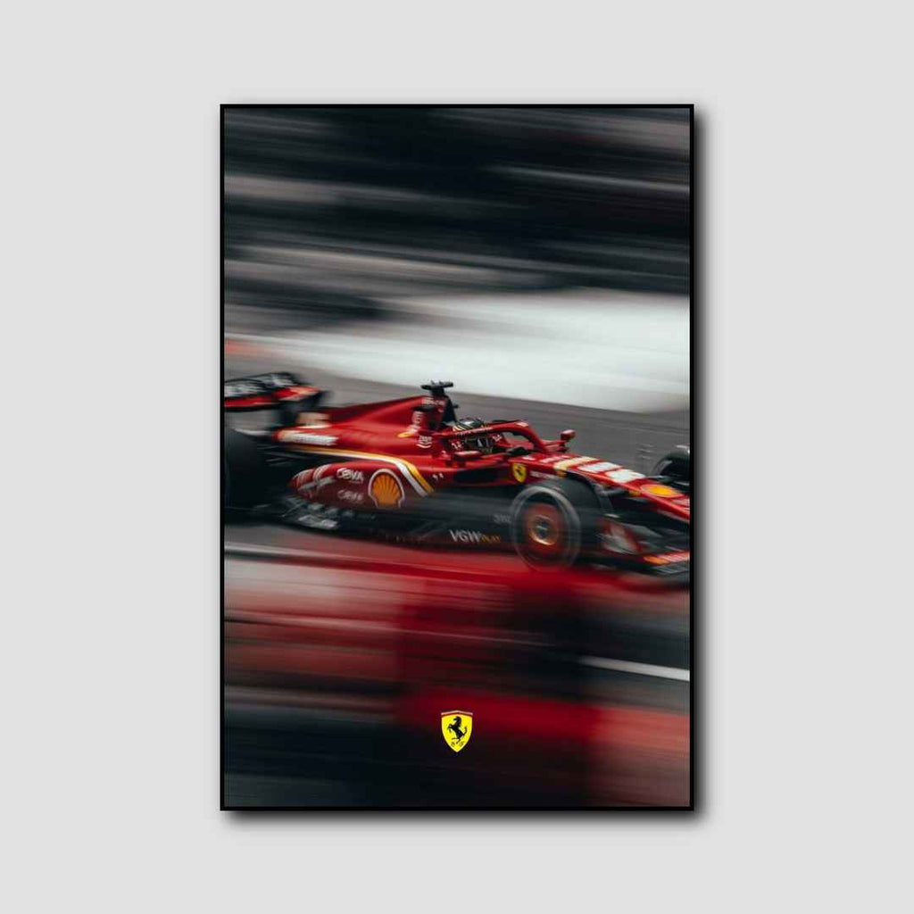 Tableau Ferrari Formule 1 style 1