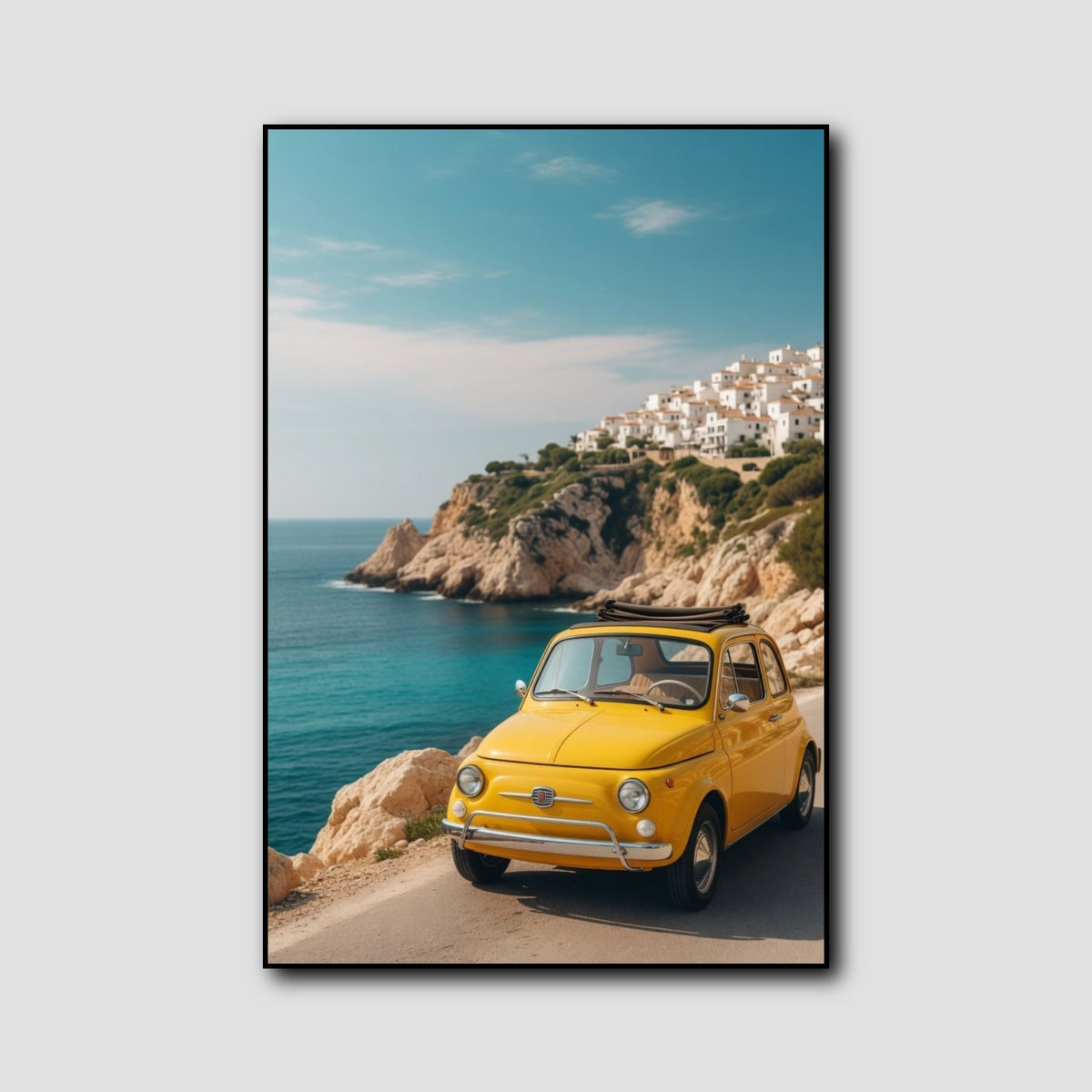 Tableau Fiat 500 vintage style 1