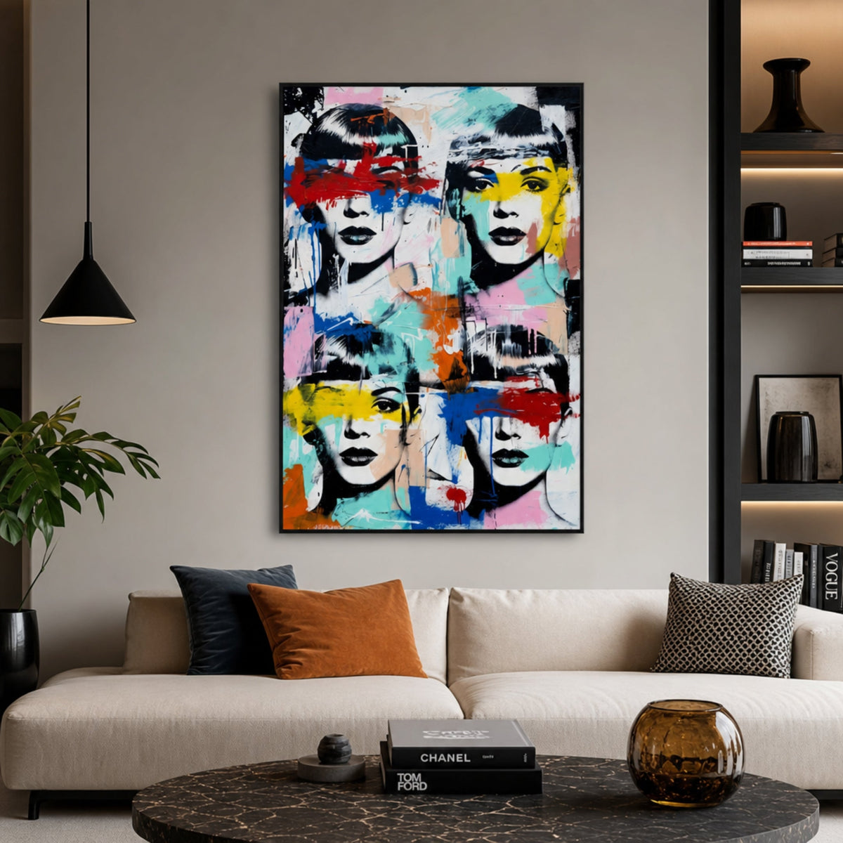 Tableau Figuratif Moderne pour salon