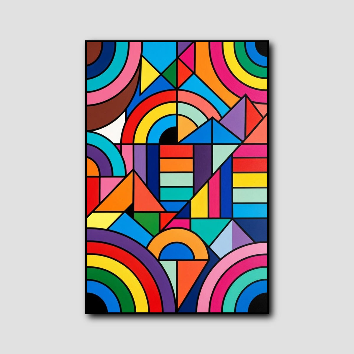 Tableau Formes Géométriques style 1