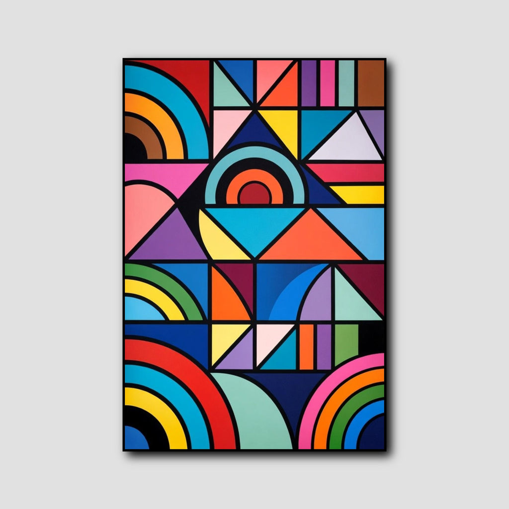 Tableau Formes Géométriques style 2