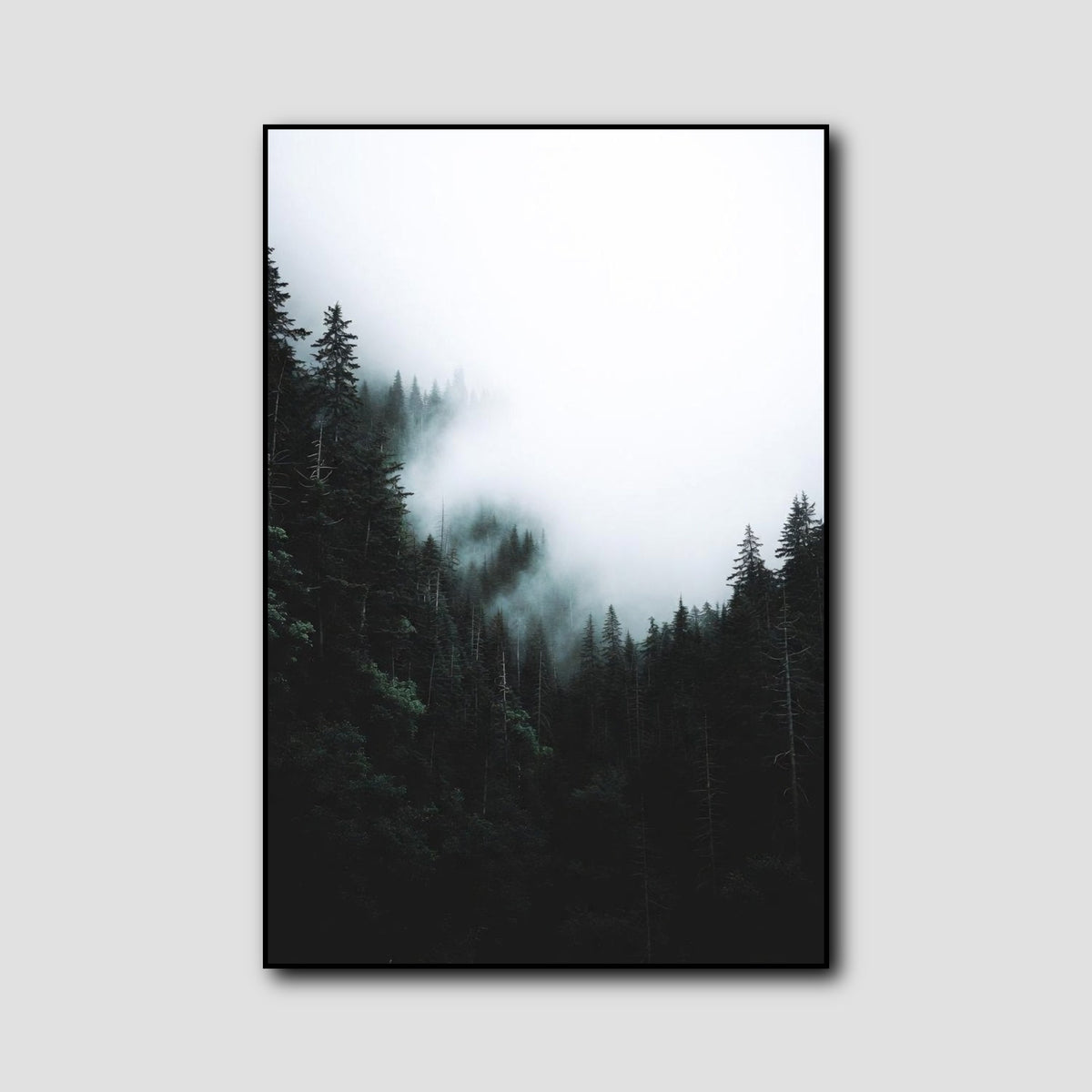 Tableau Forêt Scandinave style 1