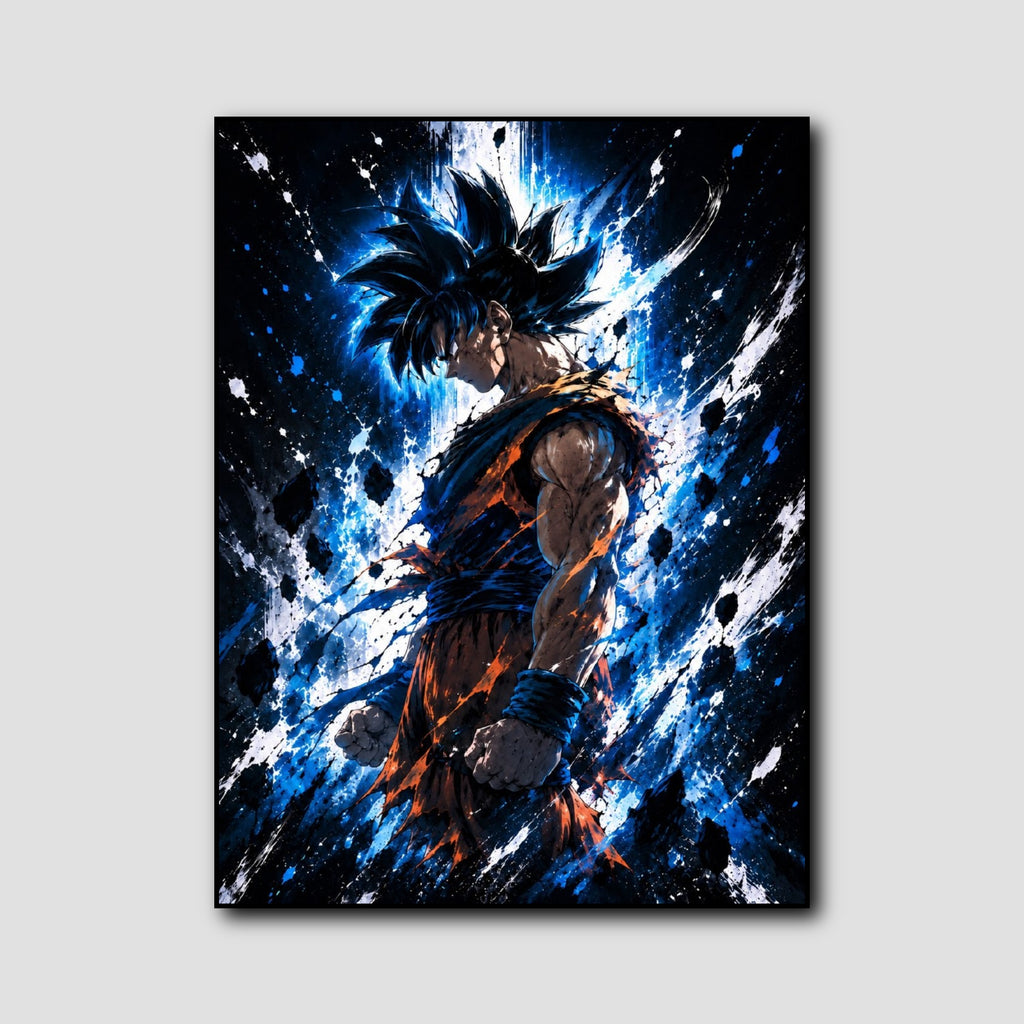 Tableau Goku Ultra Instinct style 1